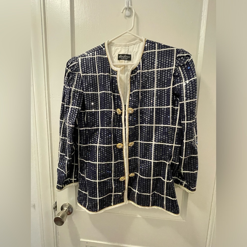Karen Lawrence Vintage Sequin Blazer
